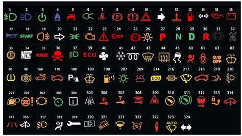 john deere dash light symbols